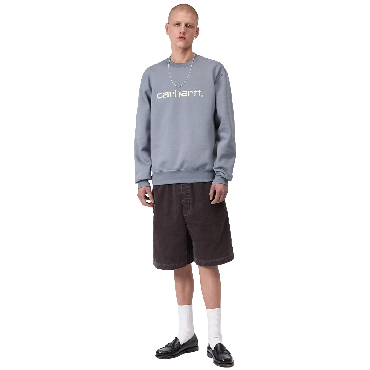 Carhartt WIP Reynold Short Shale Dusky Washed