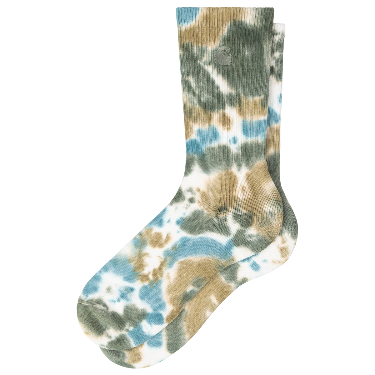 Carhartt WIP Cusco Socks Leather/Tourmaline/Dollar Green