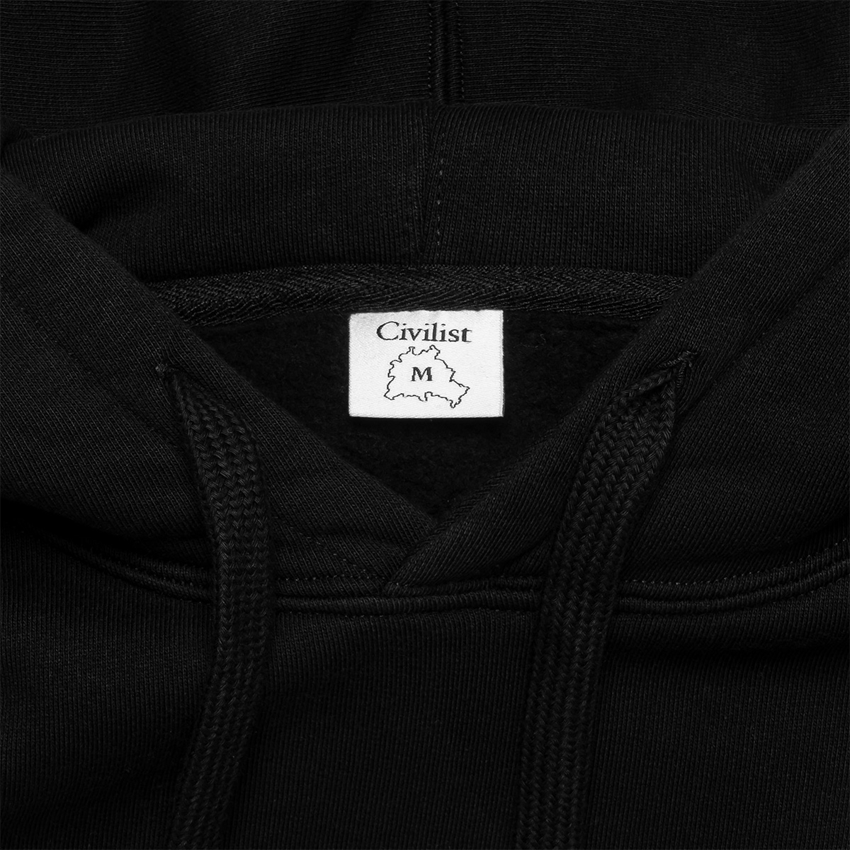Civilist Ilove Hooded Sweater Black