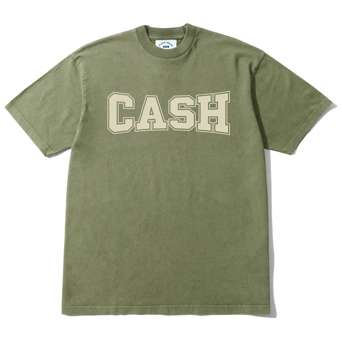 Cash Only Campus T-Shirt Washed Olive Cash Only Campus T-Shirt Washed Olive