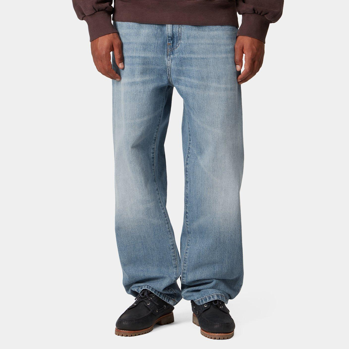 Carhartt WIP Aaron Pant Blue Burst Washed