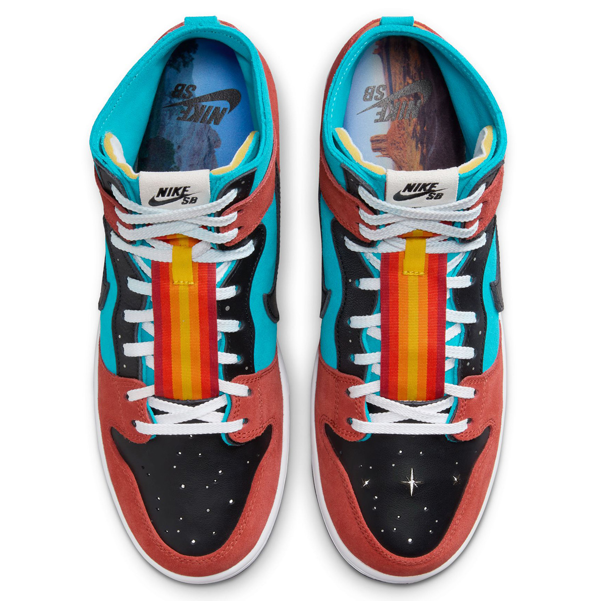 Nike SB Dunk High Decon Turquoise Blue/Black-Rugged Orange Nike SB Dunk High Decon Turquoise Blue/Black-Rugged Orange