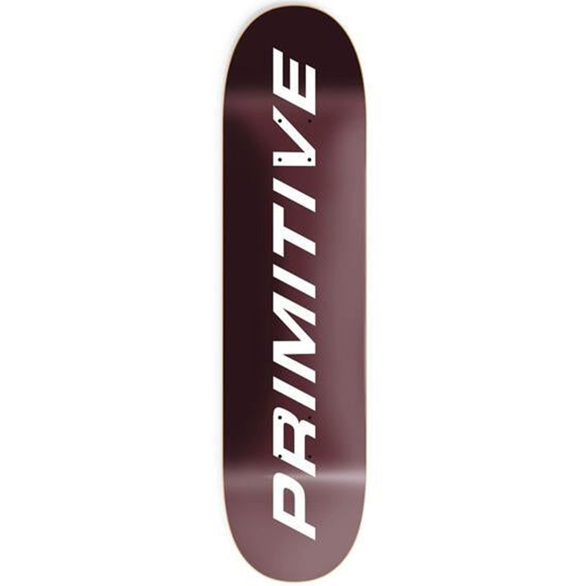 Primitive Euro Slant Core Skateboard Deck Burgundy 8.125