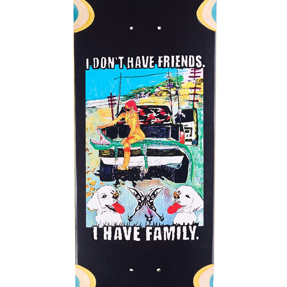 WKND Karsten Kleppan Family Skateboard Deck WB Shape 8.5
