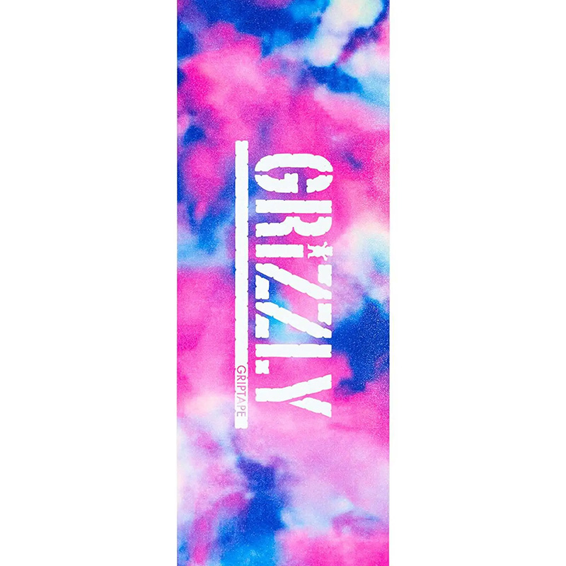 Grizzly Dye Tryin Griptape Sheet Blue/Pink Grizzly Dye Tryin Griptape Sheet Blue/Pink