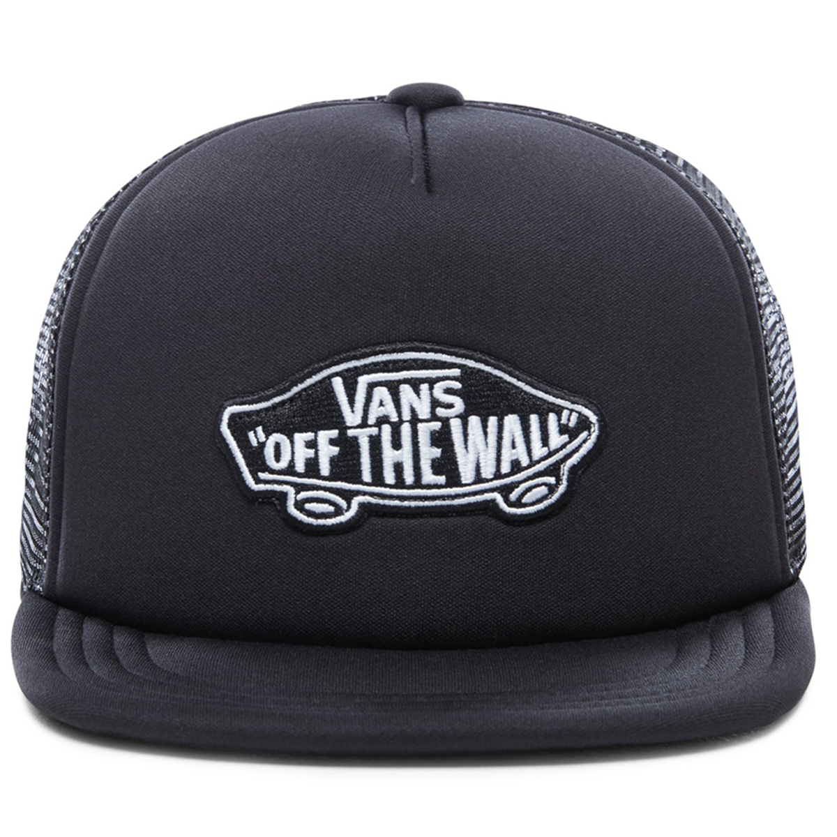 Vans Kids Classic Patch Trucker Cap Black/Black Vans Kids Classic Patch Trucker Cap Black/Black