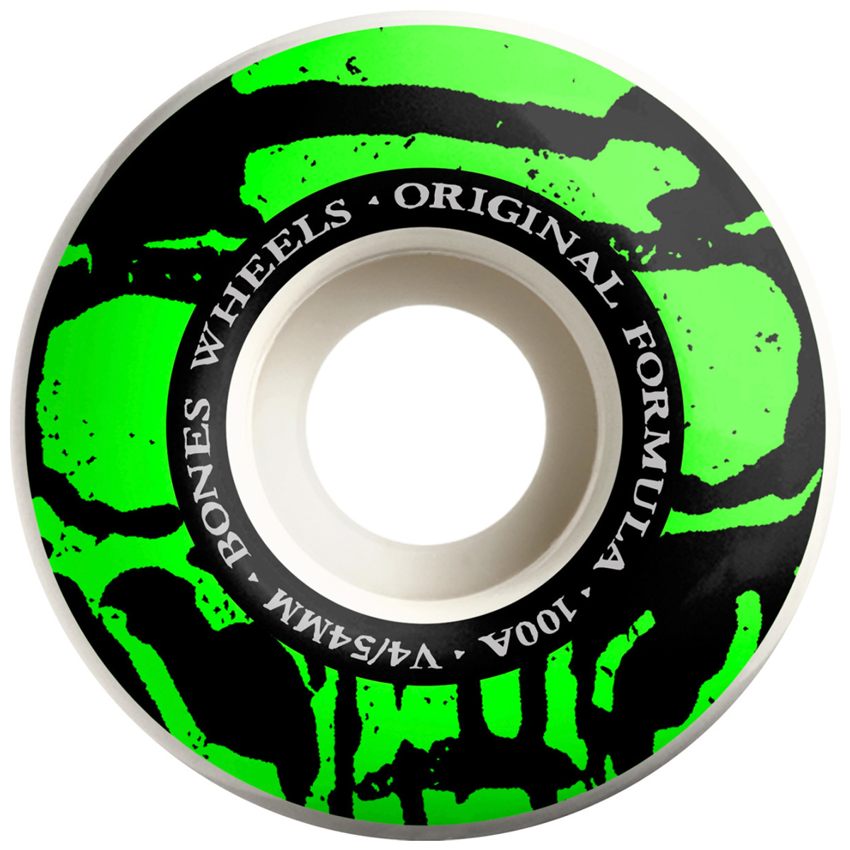 Bones Mummy O.G. Formula V4 Wide Wheels 100A White 54mm Bones Mummy O.G. Formula V4 Wide Wheels 100A White 54mm