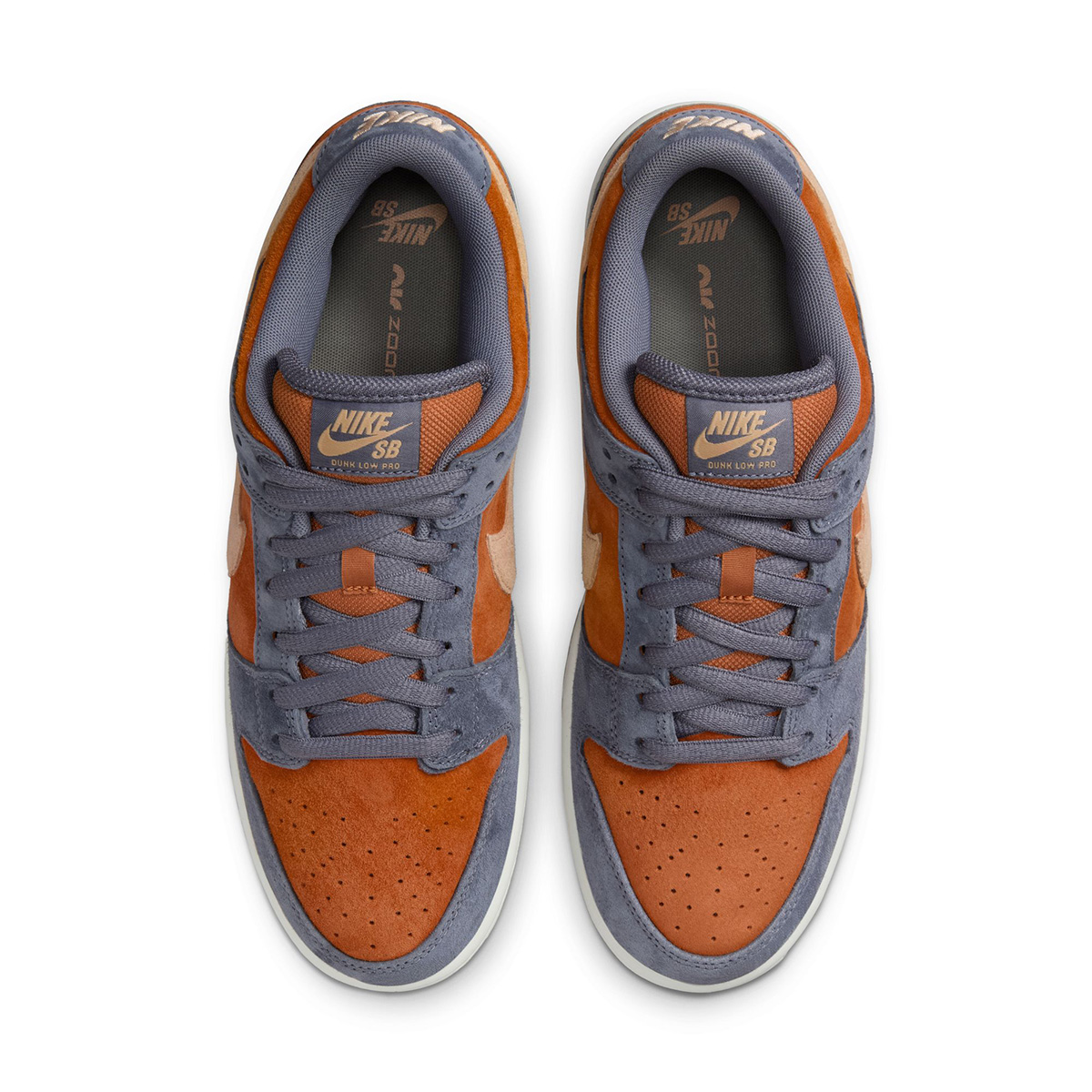 Nike SB Dunk Low Pro Light Carbon/Sesame-Monarch-Summit White