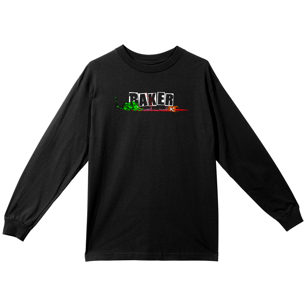 Baker Toxic Rats Longsleeve T-shirt Black