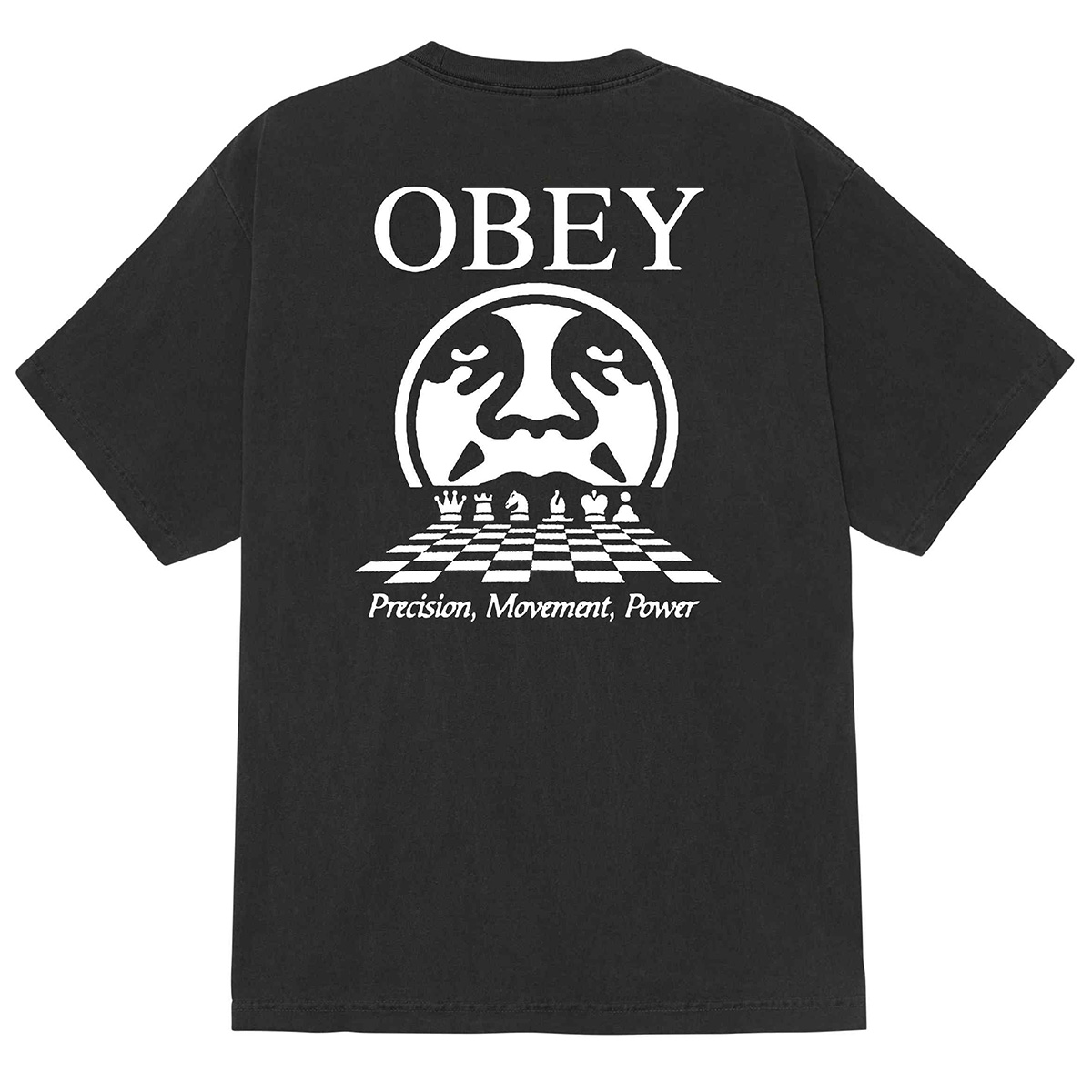 Obey Precision T-Shirt Pigment Dusty Black Obey Precision T-Shirt Pigment Dusty Black