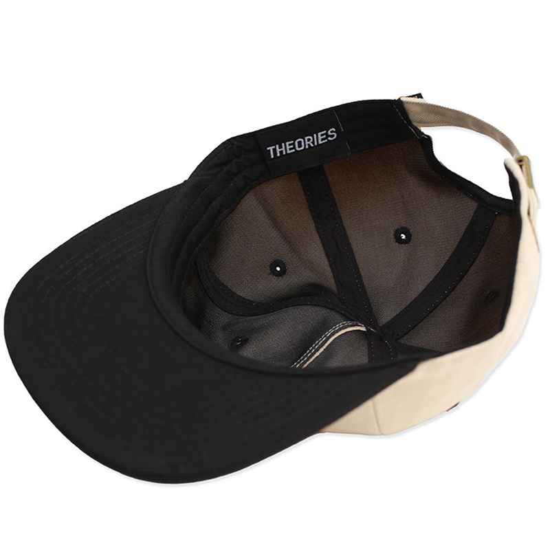 Theories Scribble Herringbone Twill Snapback Hat Bone