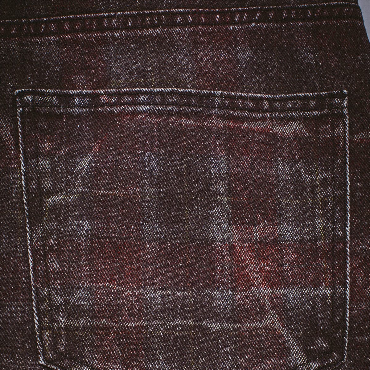 Fucking Awesome Miller Plaid Denim Short Red Plaid Fucking Awesome Miller Plaid Denim Short Red Plaid