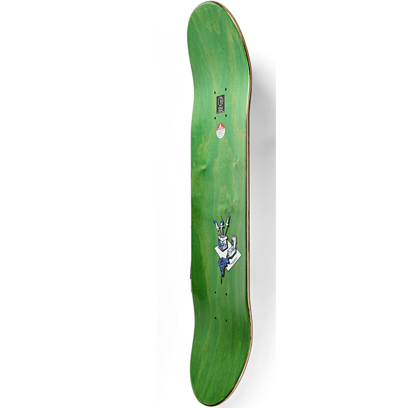 Polar Dane Brady Painter Skateboard Deck Red 8.375 Polar Dane Brady Painter Skateboard Deck Red 8.375
