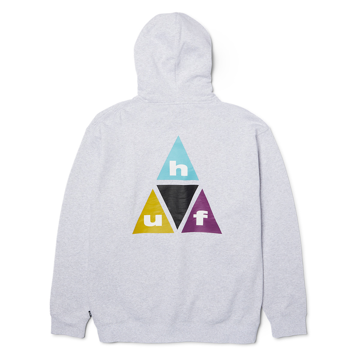 HUF Prism TT Hooded Sweater Heather Grey