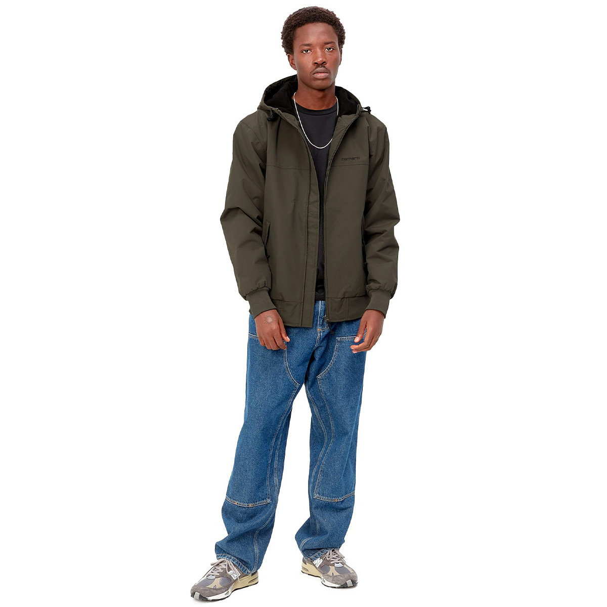 Carhartt WIP Sail Jacket Cypress/Black Carhartt WIP Sail Jacket Cypress/Black
