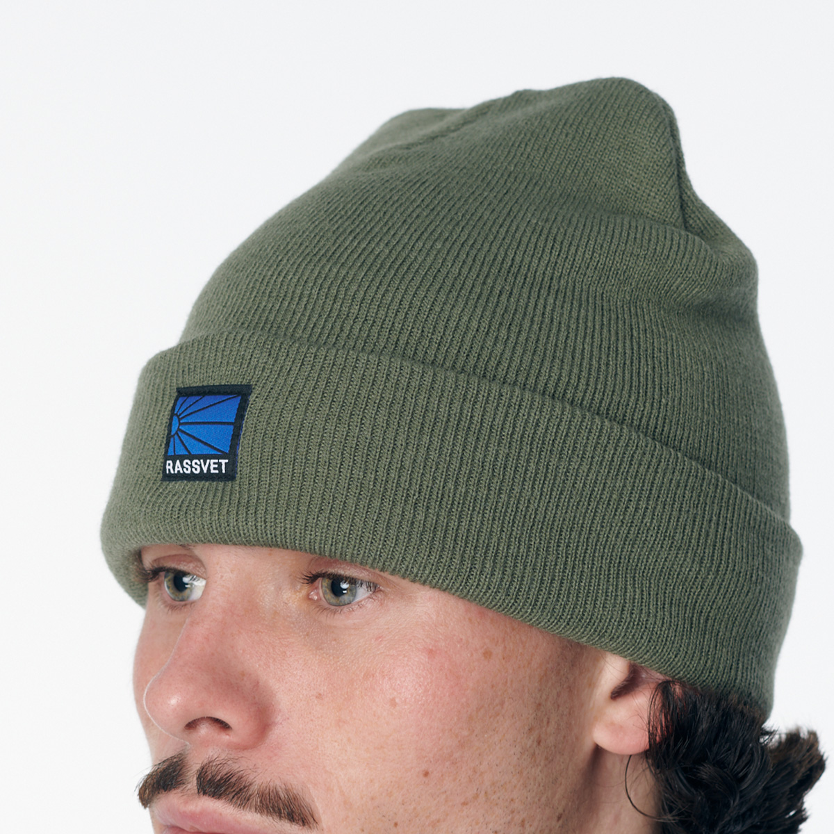 Rassvet Logo Beanie Knit Green Rassvet Logo Beanie Knit Green