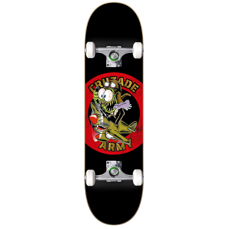 Cruzade CZD Army Aircraft Complete Skateboard 8.125