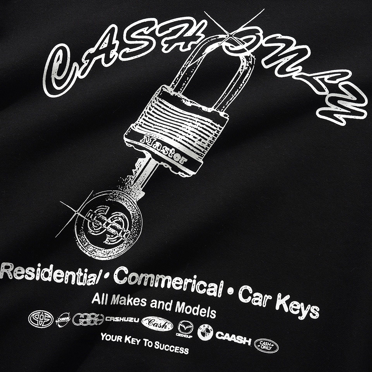 Cash Only Locksmith Sweater Black
