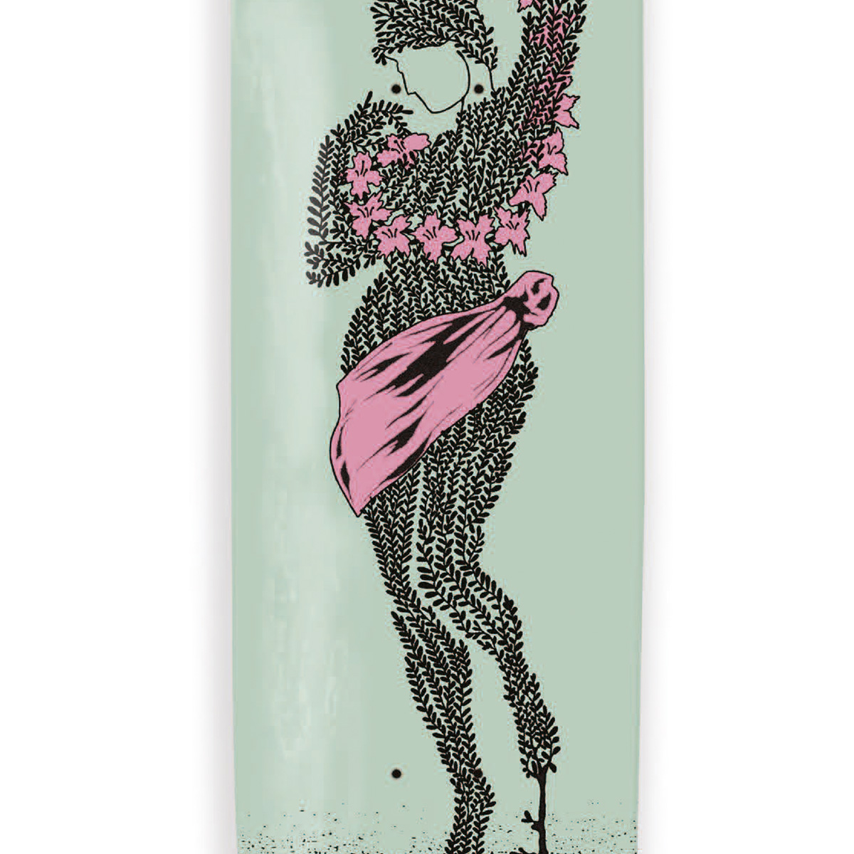 Pass Port Stem Sirens Flower Chain Skateboard Deck 8.5 Pass Port Stem Sirens Flower Chain Skateboard Deck 8.5