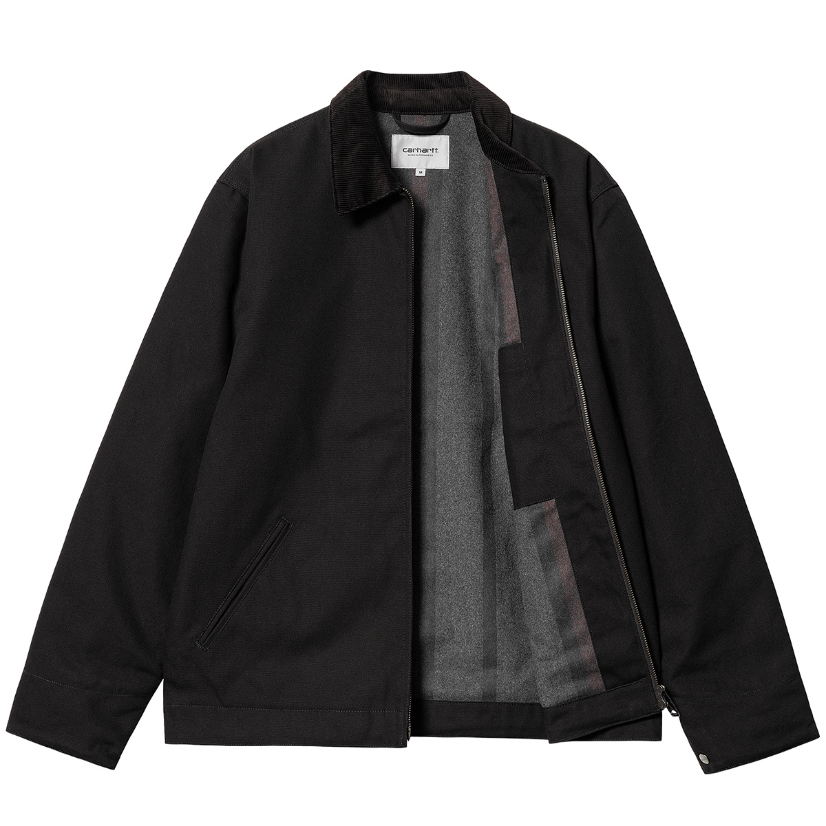 Carhartt WIP Detroit Jacket Black/Black Rigid Carhartt WIP Detroit Jacket Black/Black Rigid