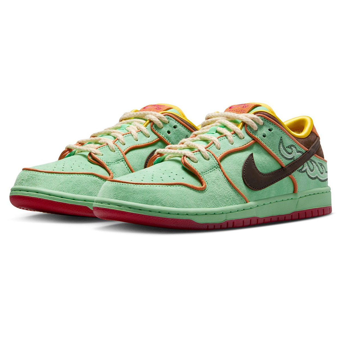 Nike SB Dunk Low Pro Tourmaline/Baroque Brown-Monarch Nike SB Dunk Low Pro Tourmaline/Baroque Brown-Monarch