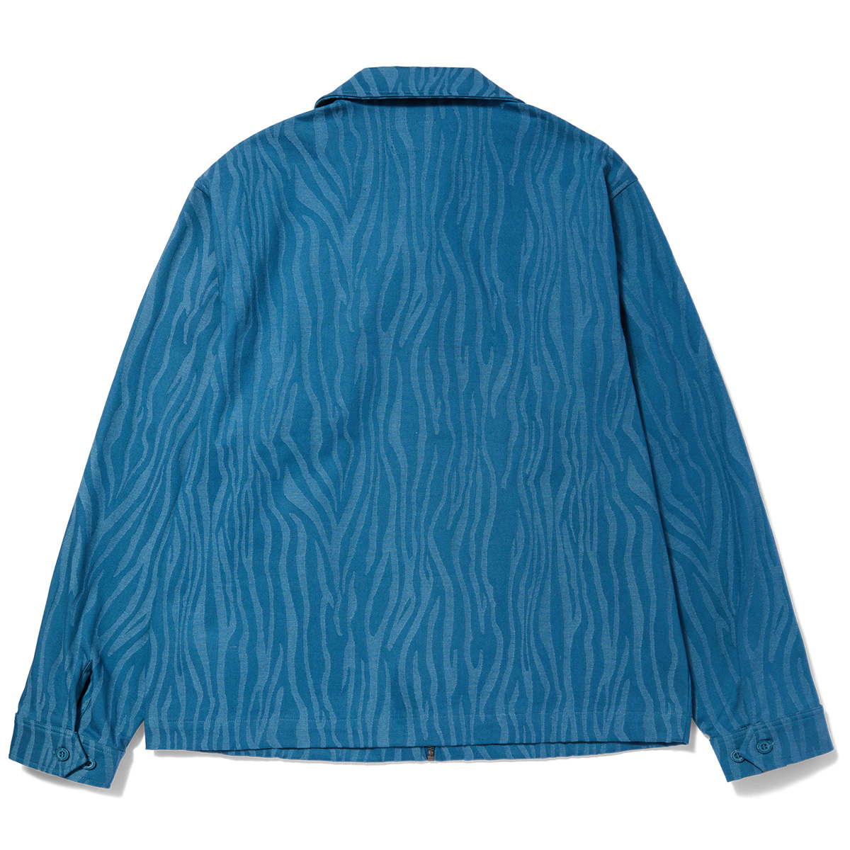 HUF Jacquard Tiger Work Jacket Oil Blue