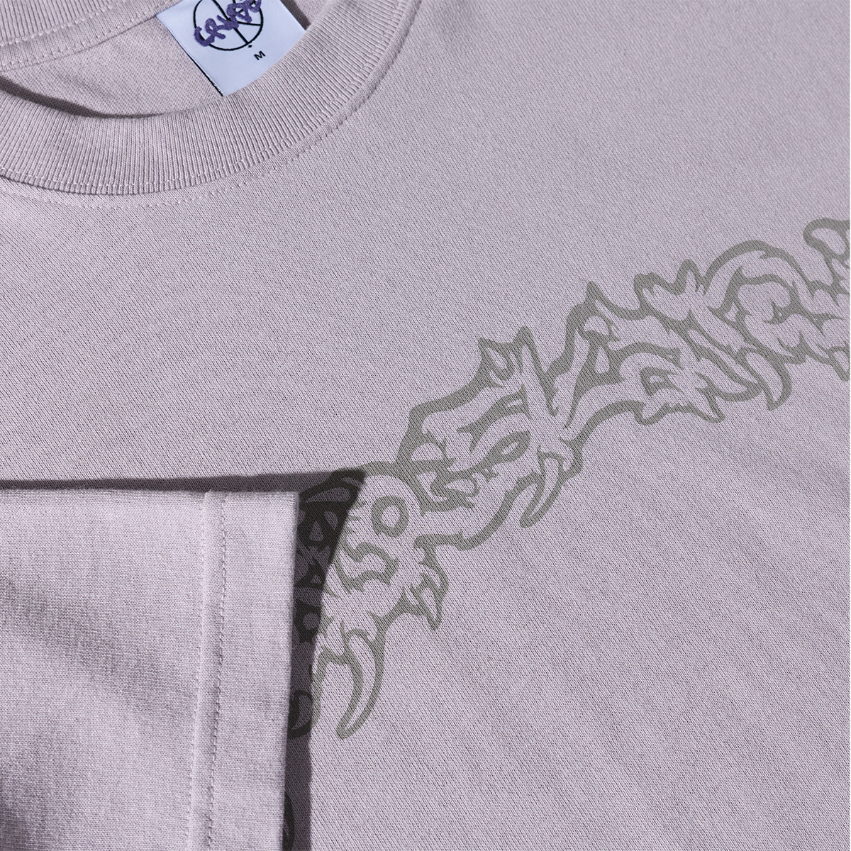 Polar T-Shirt Conflict Scenario Pale Purple