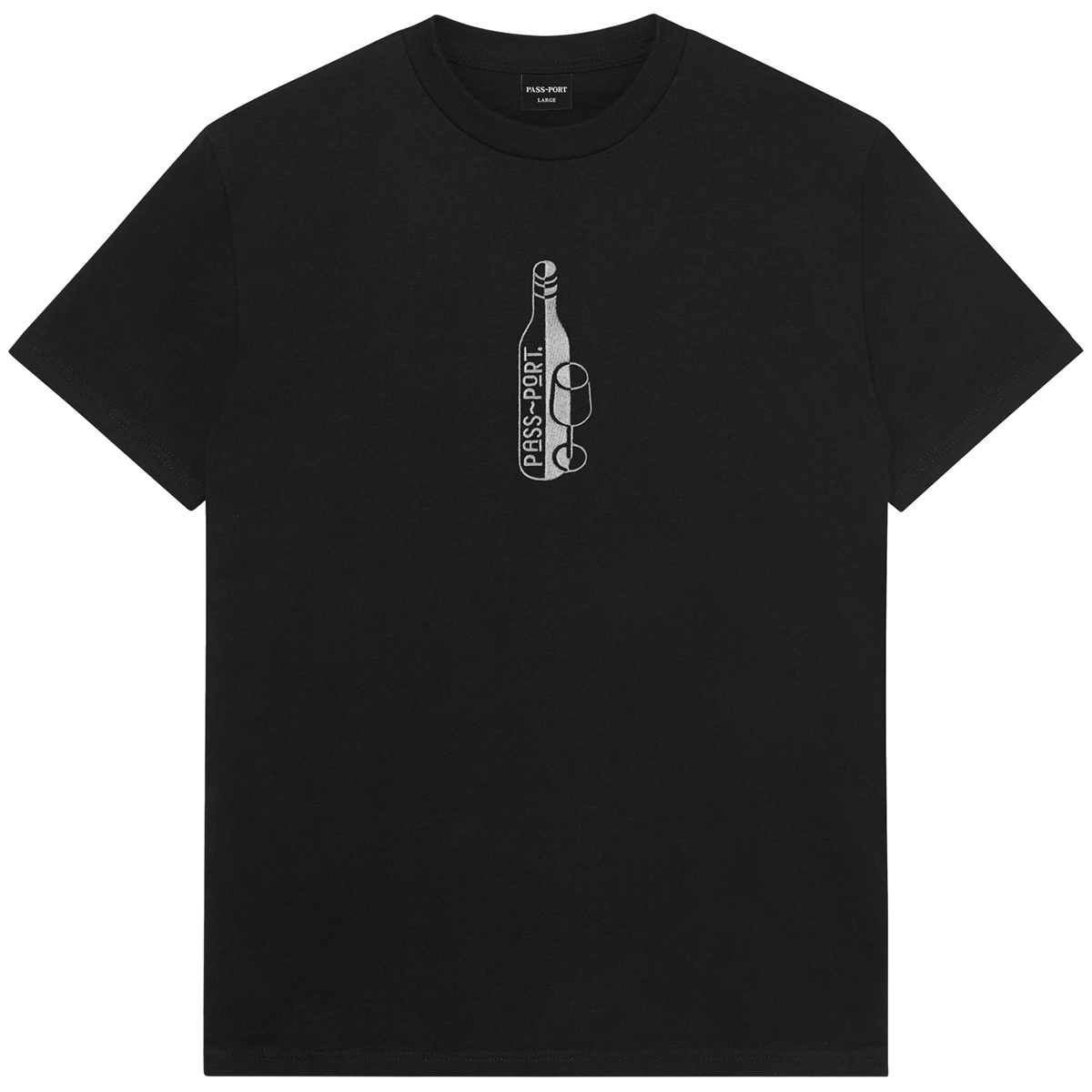 Pass Port ABV T-shirt Black