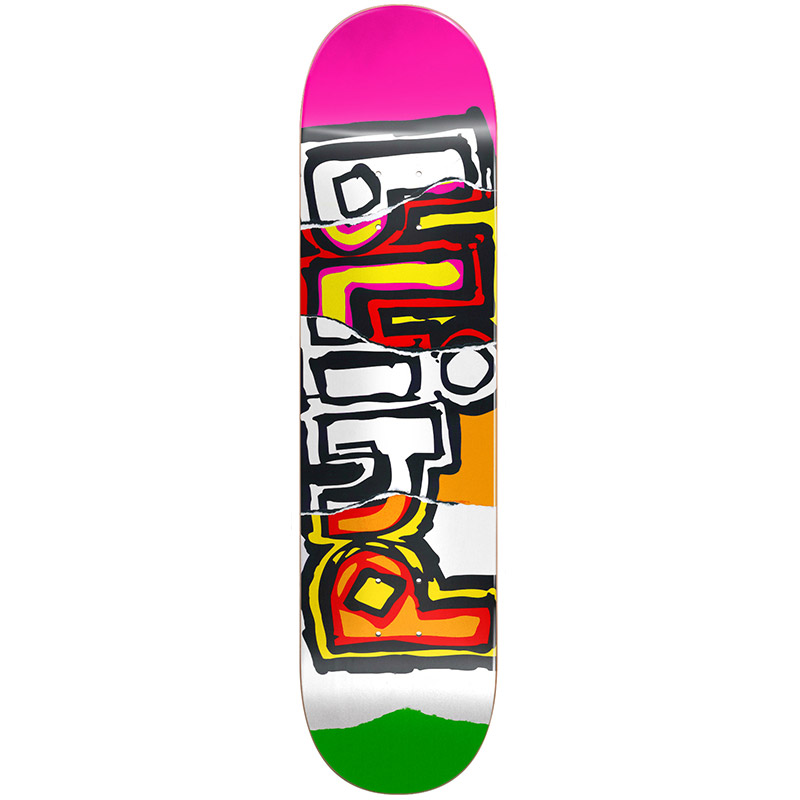 Blind OG Ripped HYB Skateboard Deck Neon 8.0