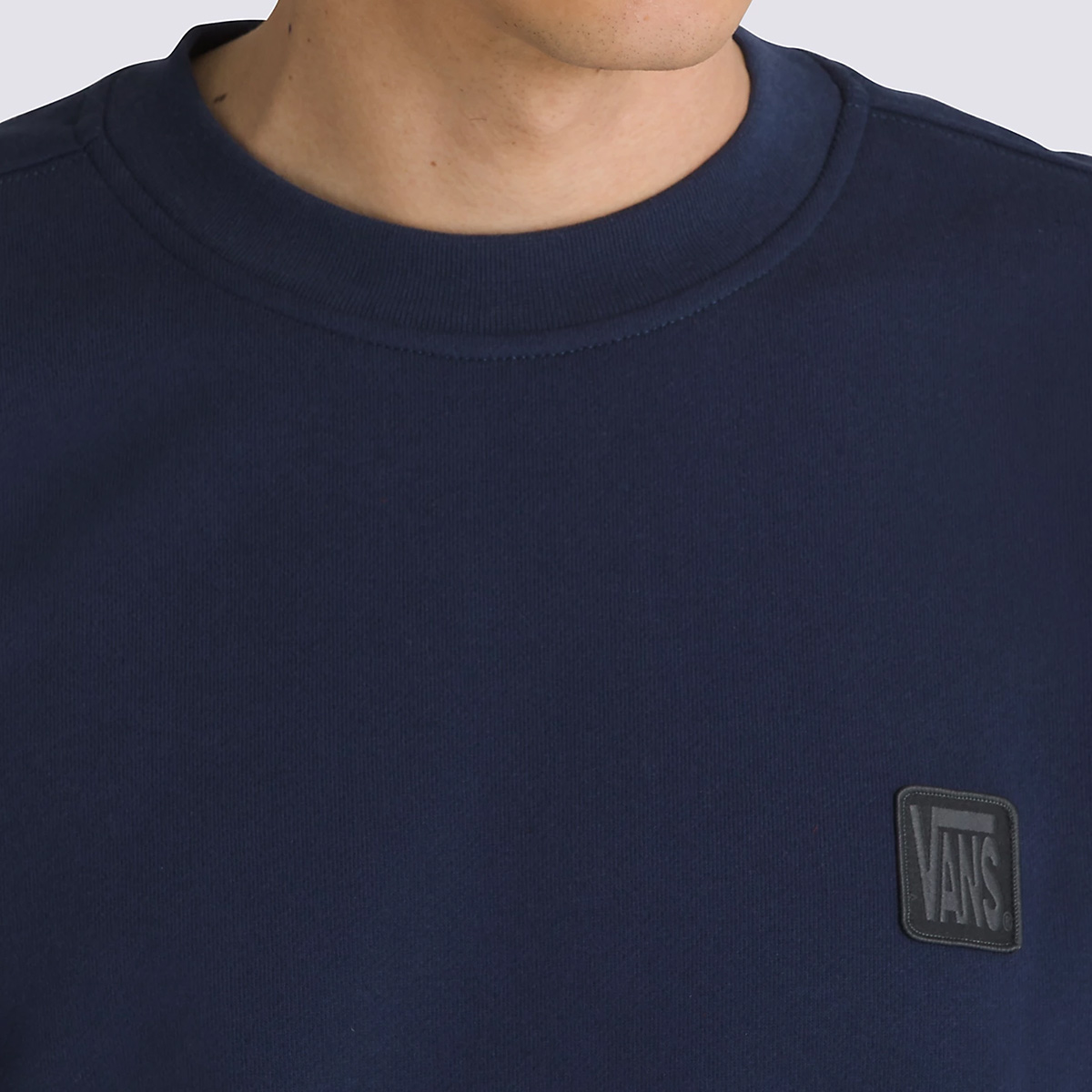 Vans Skate Ave Crewneck Sweater Fleece Dress Blues