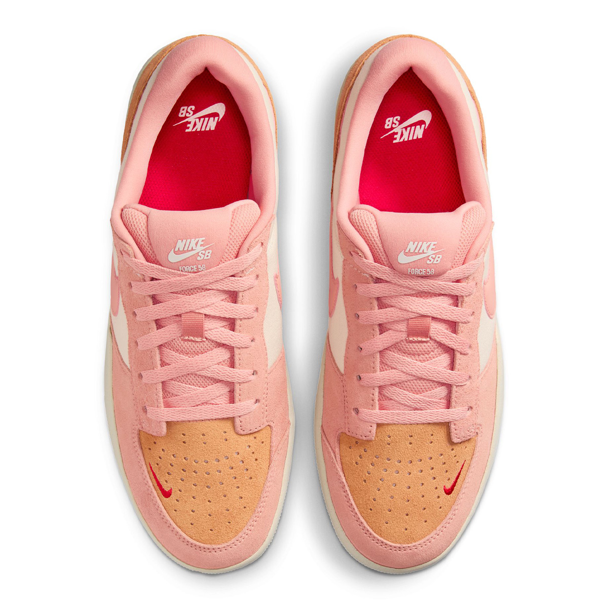Nike SB Force 58 Pale Ivory/Apricot Agate-Copper Moon-Gum Lt Brown-Lt Crimson-Phantom Nike SB Force 58 Pale Ivory/Apricot Agate-Copper Moon-Gum Lt Brown-Lt Crimson-Phantom