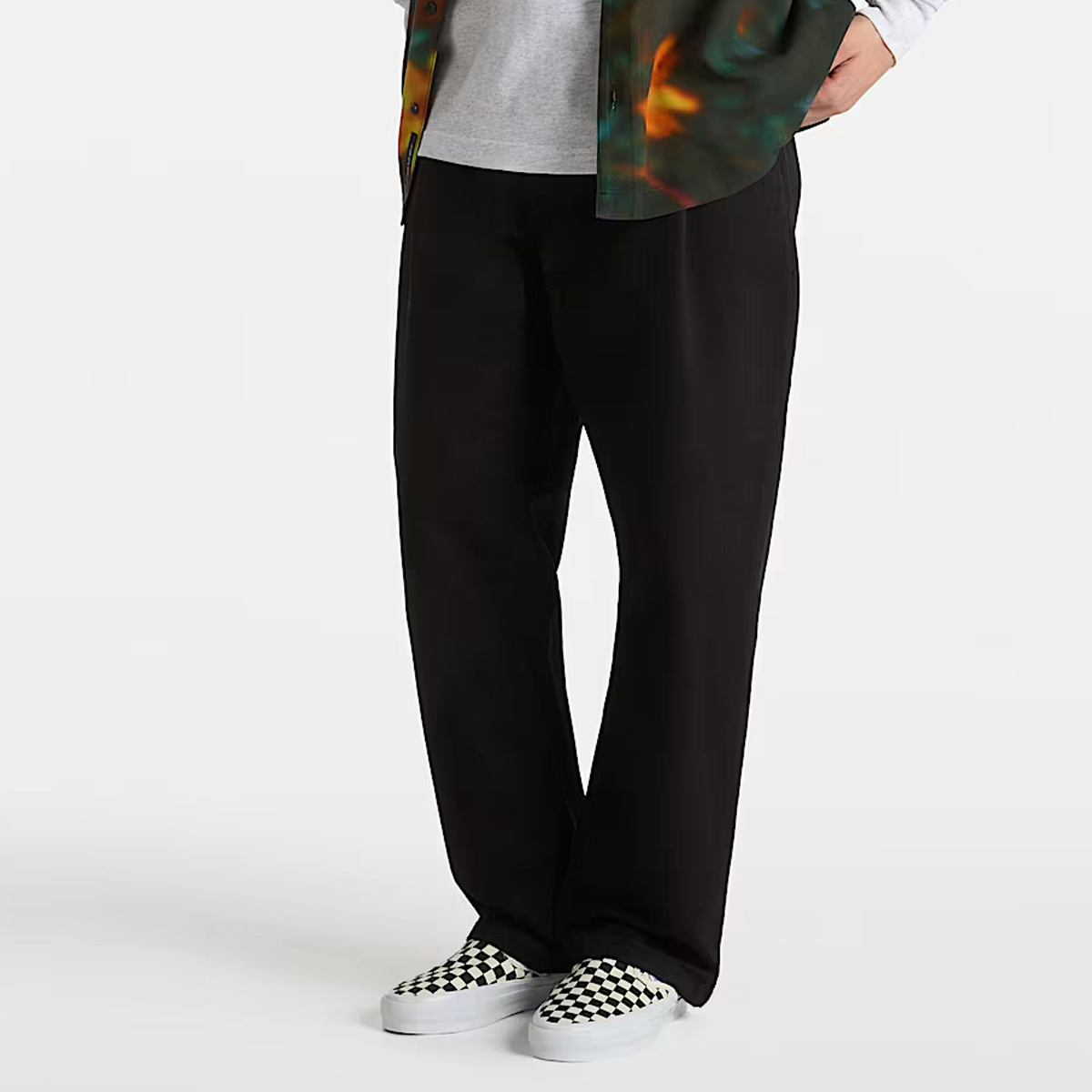 Vans Skate Loose Pleated Pant Black Vans Skate Loose Pleated Pant Black