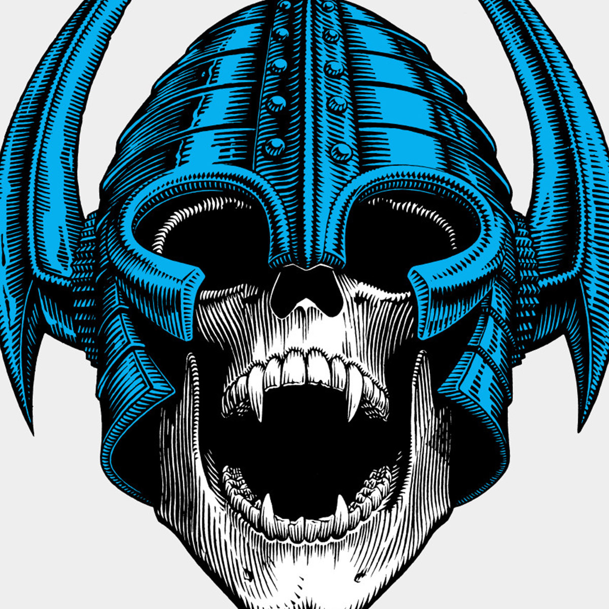 Powell Peralta Per Welinder Nordic Skull Sticker 6 inch Powell Peralta Per Welinder Nordic Skull Sticker 6 inch