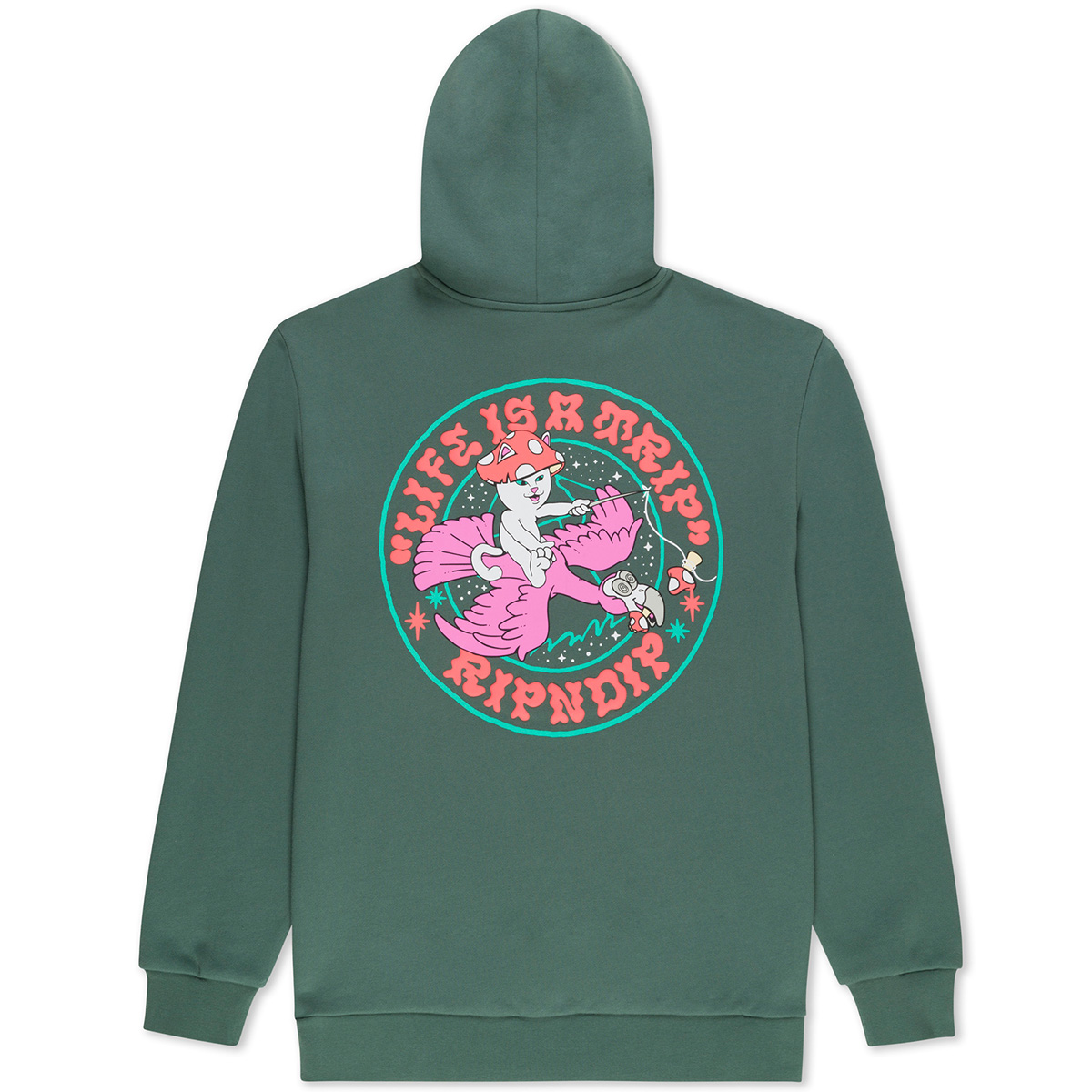 RipnDip Take A Trip Hooded Sweater Alpine Green