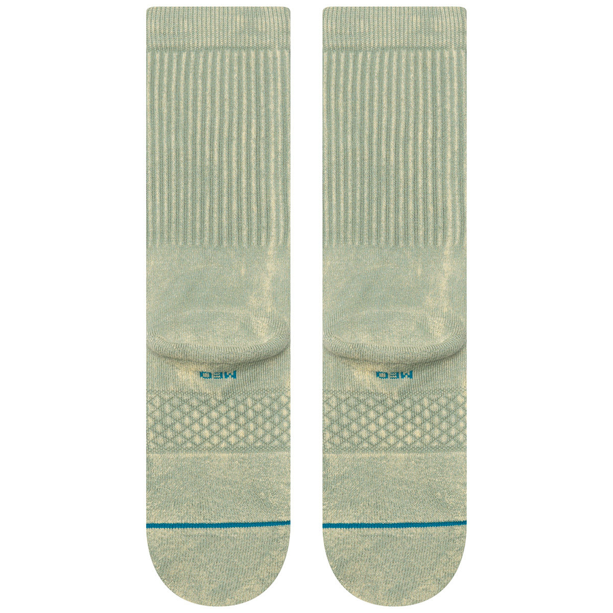 Stance Icon Dyed Crew Socks Seagreen Stance Icon Dyed Crew Socks Seagreen