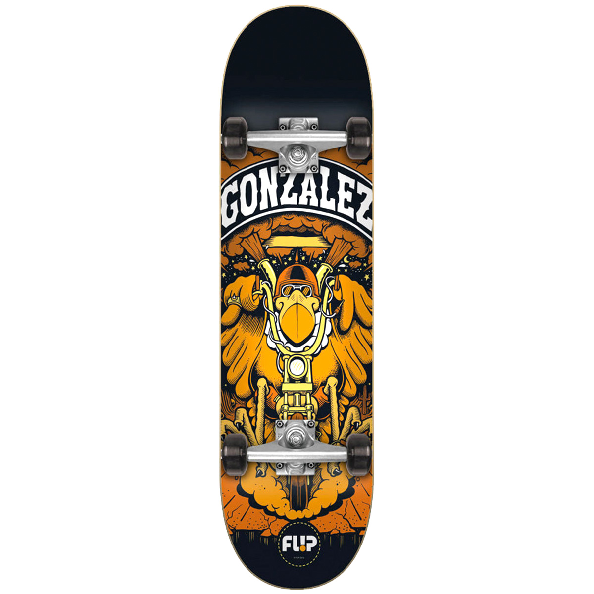 Flip Gonzalez Comix Complete Skateboard 7.88