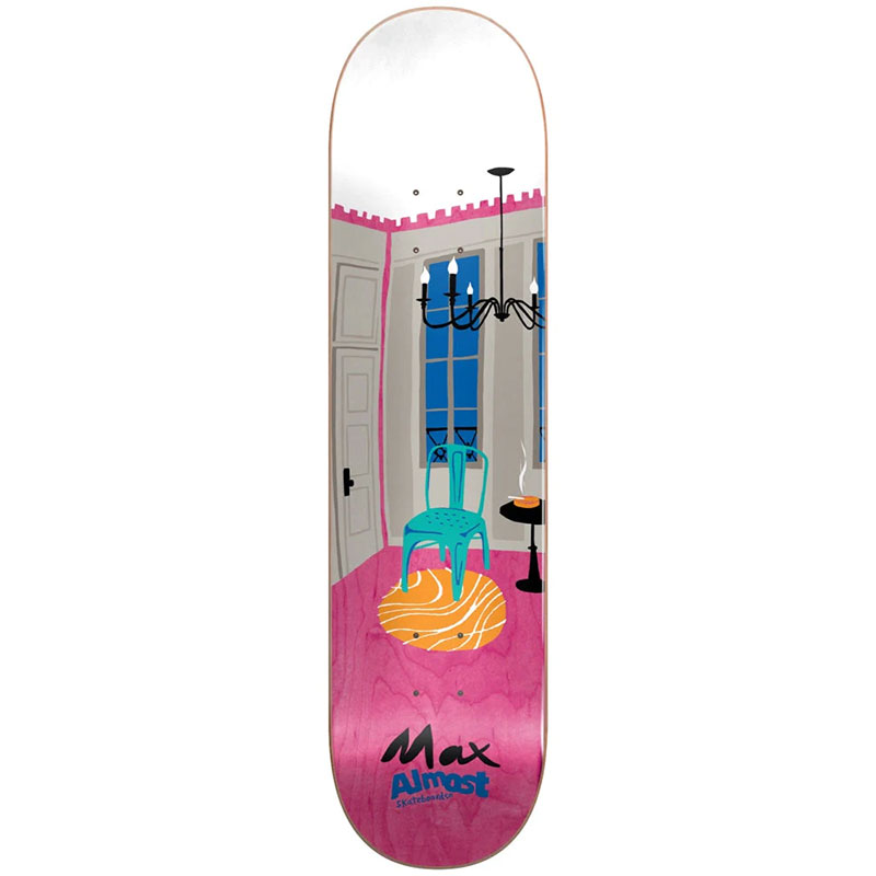 Almost Max Rooms Super Sap R7 Skateboard Deck 8.5 Almost Max Rooms Super Sap R7 Skateboard Deck 8.5