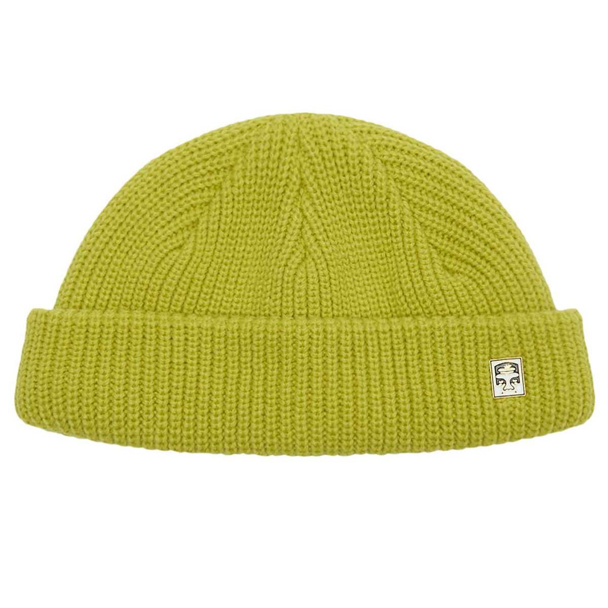 Obey Micro Beanie Chartreuse