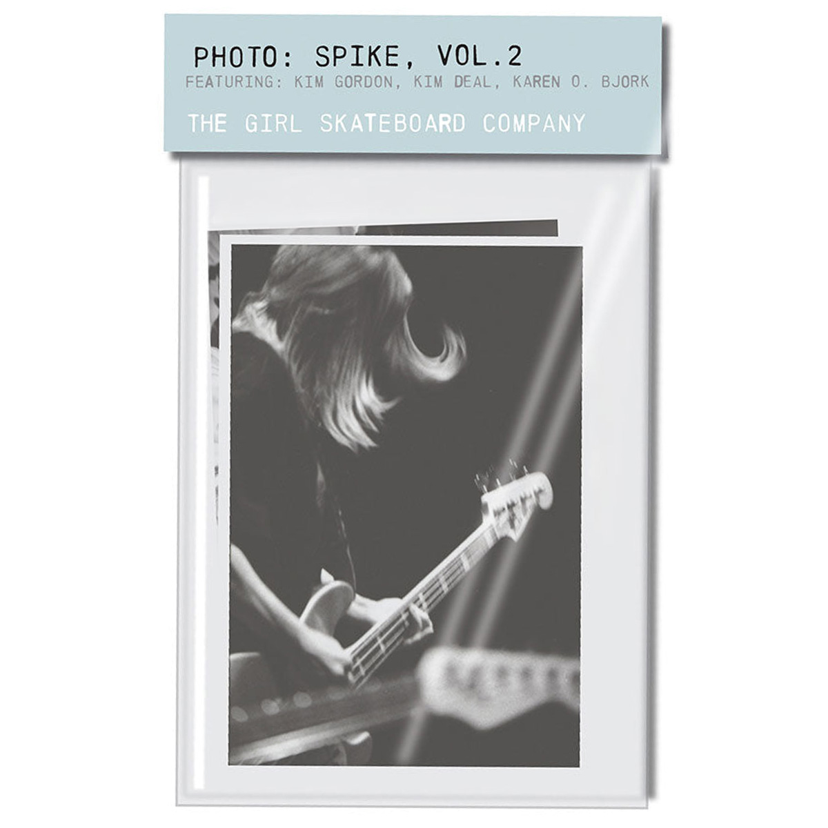 Girl Spike Photo Series V2 4 Sticker Set Assorted