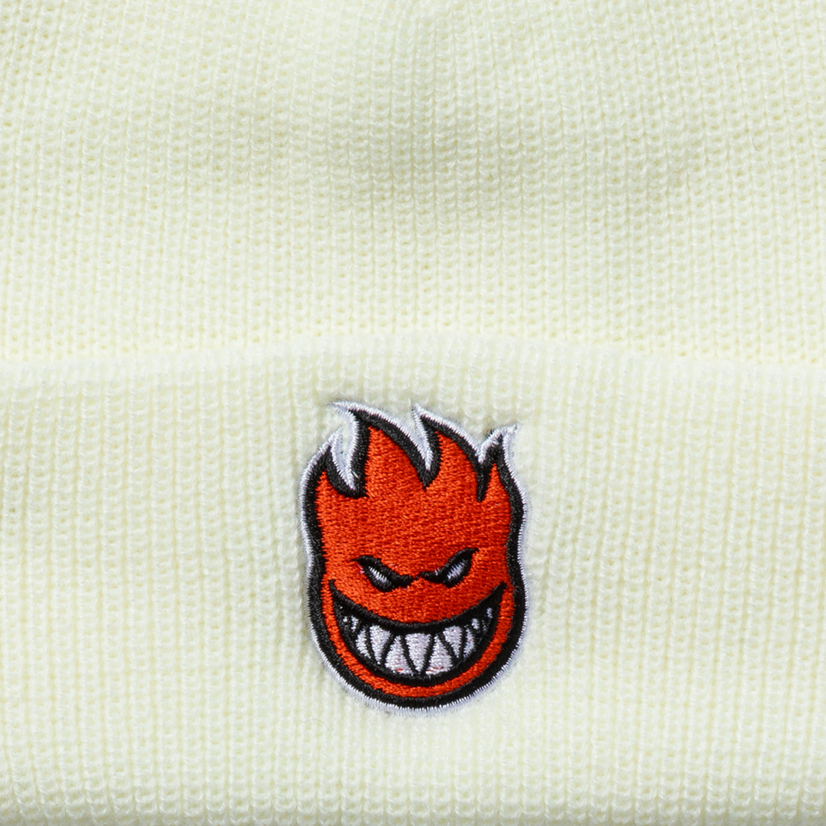 Spitfire Bighead Fill Cuff Beanie Natural/Red