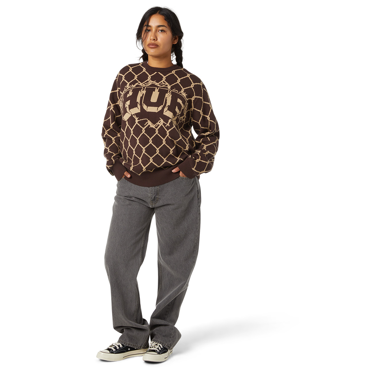 HUF Breakthrough Sweater Bison