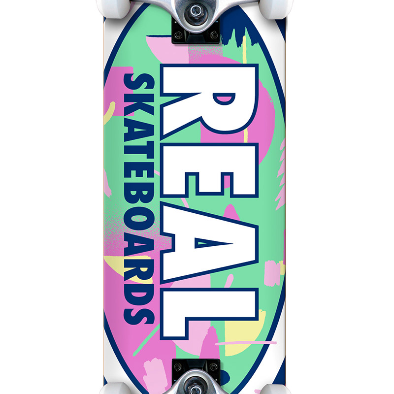 Real Outrun Oval Complete Skateboard 8.06