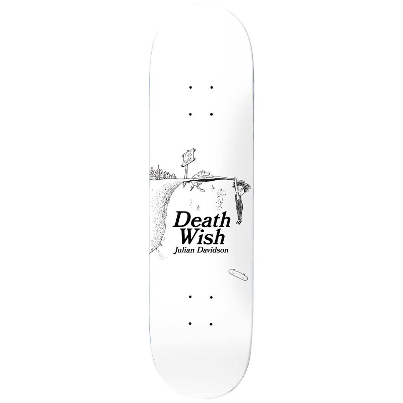 Deathwish Julian Davidson This Way Skateboard Deck 8.0