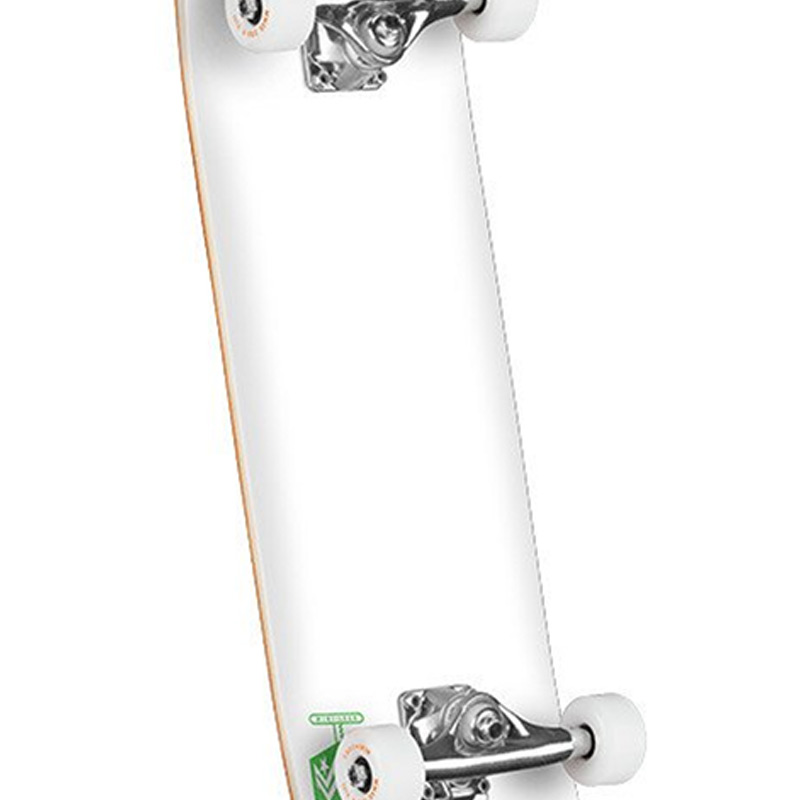 Mini Logo Chevron Detonator 15 Birch Complete Skateboard Solid White Shape 242 Solid White 8.0