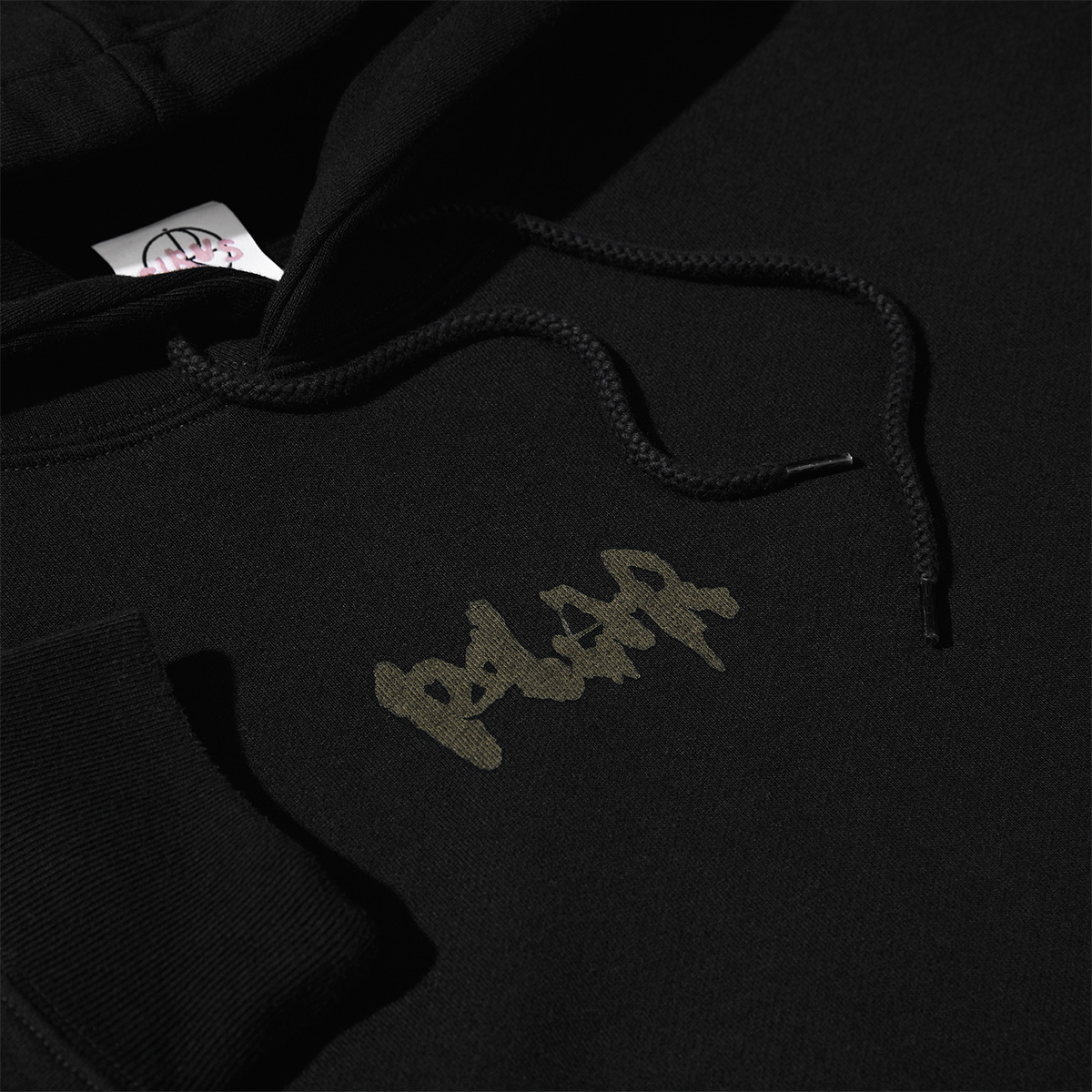 Polar Drip Logo Dave Hooded Sweater Black Polar Drip Logo Dave Hooded Sweater Black