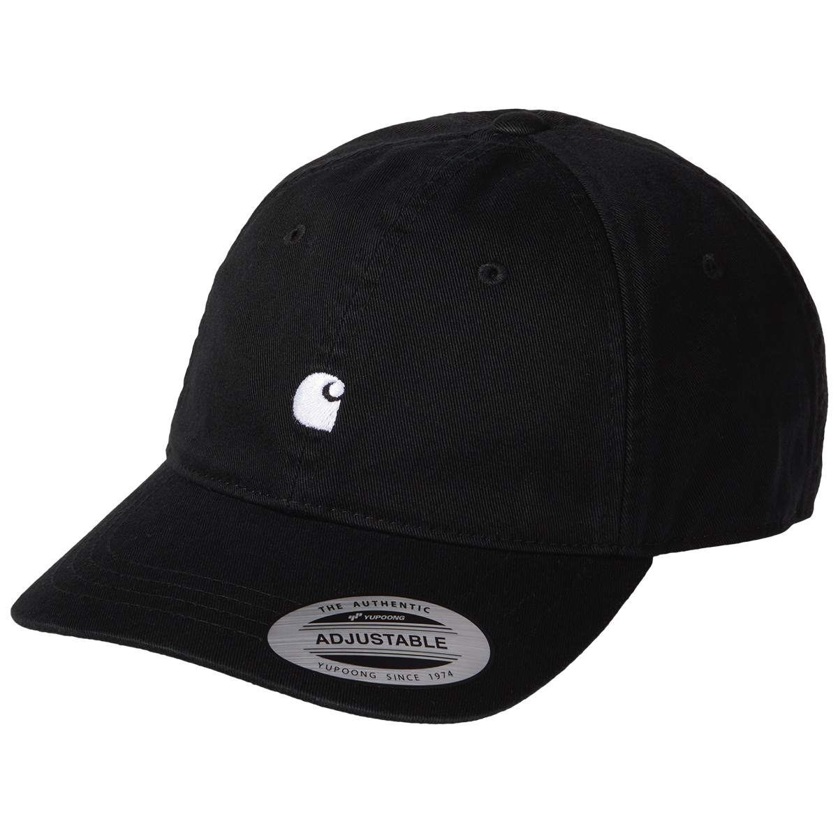 Carhartt WIP Madison Logo Cap Black/White