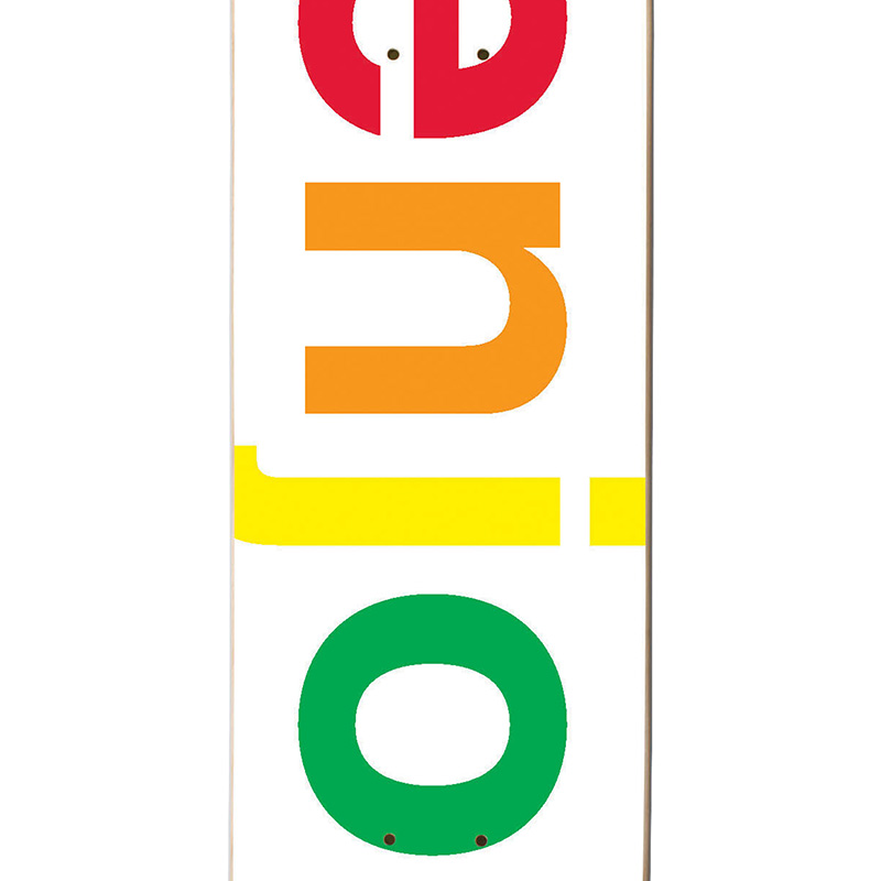 Enjoi Specturm R7 Skateboard Deck White 8.25 Enjoi Specturm R7 Skateboard Deck White 8.25