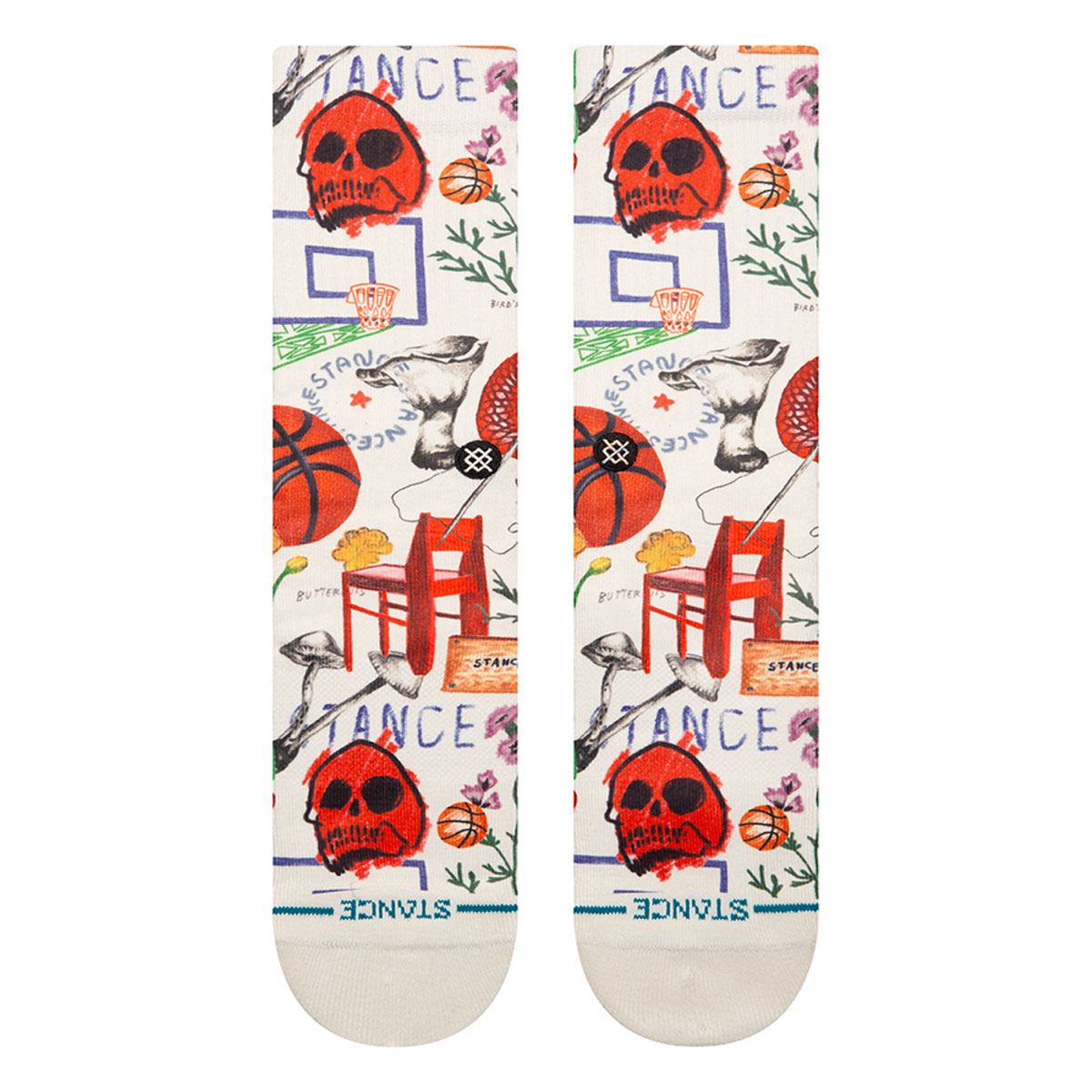 Stance Calication Crew Socks Canvas