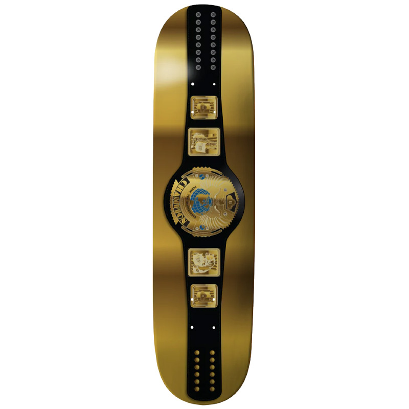 Thank You Undisputed Skateboard Deck Gold Foil 8.0 Thank You Undisputed Skateboard Deck Gold Foil 8.0