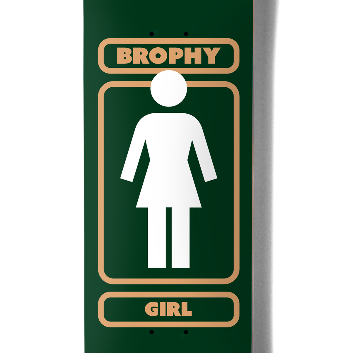 Girl Brophy 93 Til Khaki Skateboard Deck Shape G028 8.18 Girl Brophy 93 Til Khaki Skateboard Deck Shape G028 8.18